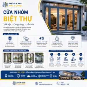 Cửa Nhôm Biệt Thự