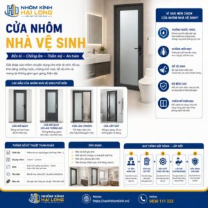 Cửa nhôm nhà vệ sinh